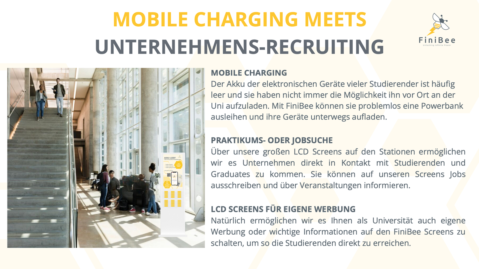 MOBILE CHARGING MEETS UNTERNEHMENS-RECRUITING
